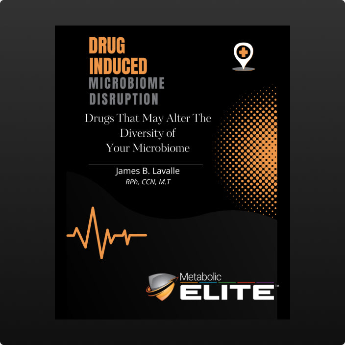 Drug Induced Microbiome Disruption