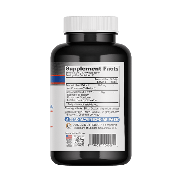 TetraCur (C3 Curcumin) LPT™